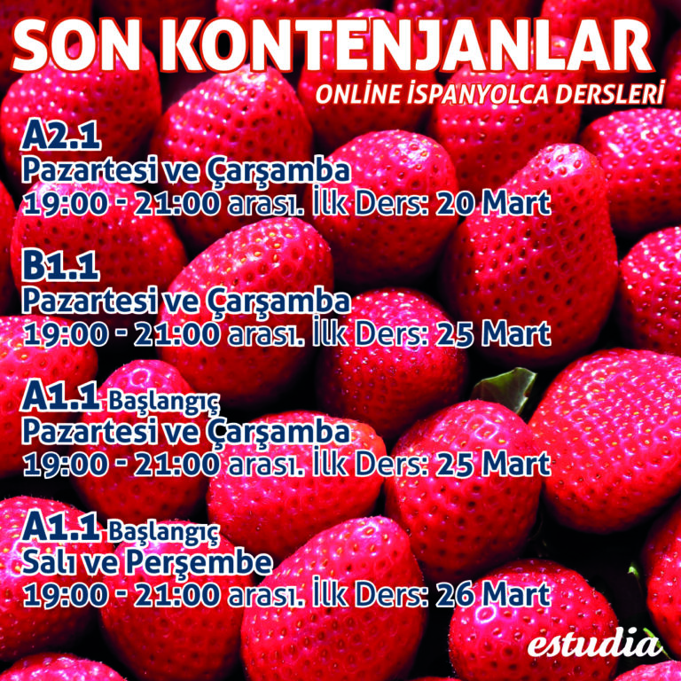 SON KONTENJANLAR