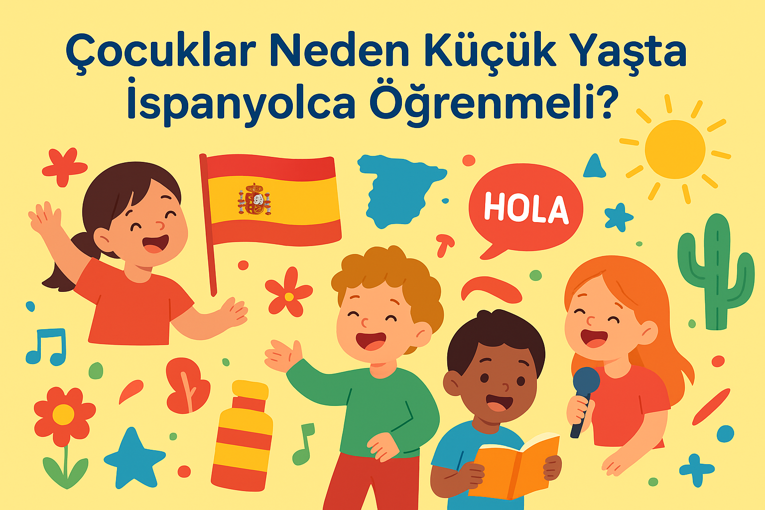 çocuklar için İspanyolca kursu
